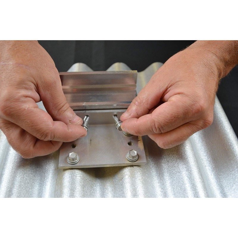SnoCleat 2.67 Metal Roof Snow Guards for Corrugated Roof Panel