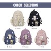 7VSTOHS Kawaii School Backpack for Girls Cute Aesthetic Backpack School