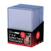 Ultra Pro 3 x 4 Super Thick Baseball Card Toploaders,Polyvinyl