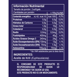 Prettán XIII Aceite de Krill Antartico Omega 3, Frasco c30 cápsulas                                                                                   