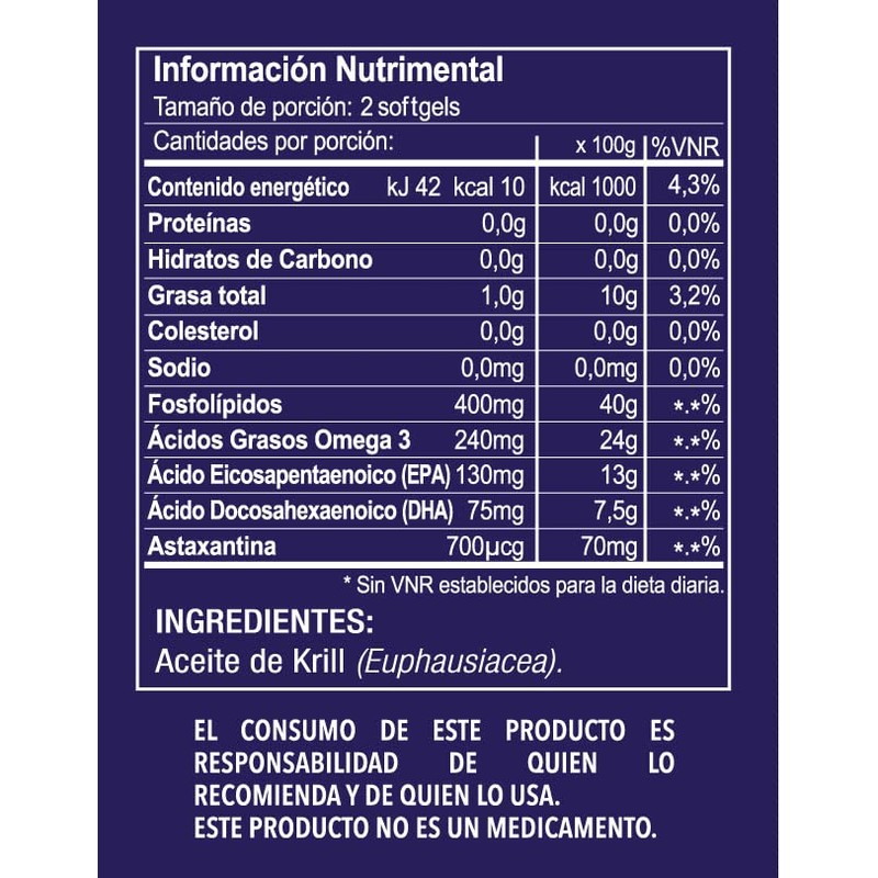 Prettán XIII Aceite de Krill Antartico Omega 3, Frasco c30