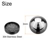 Sourcing Map 500pcs 3mm 304 Stainless Steel Precision Balls, Mini
