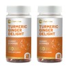 PH PROWISE Healthcare Turmeric and Ginger Gummies | 60 Vegan