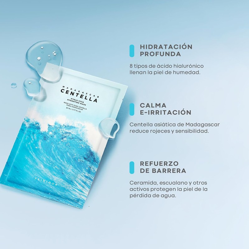 SKIN1004 Madagascar Centella Hyalu-Cica Hydrating Mask 23Ml