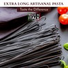 Morelli Squid Ink Pasta Linguine- Organic Italian Pasta - Black