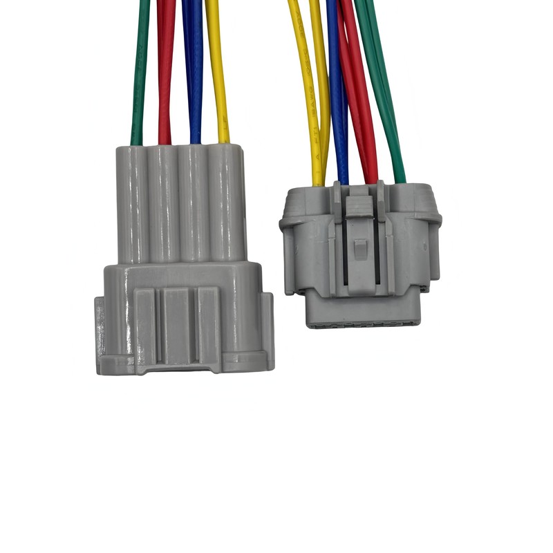 Headlight Car Harness Pigtail 8 Pin HID Wiring Plug Kit,