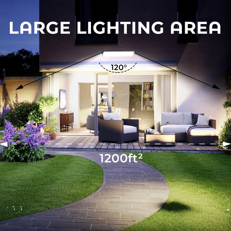 YQNLIFA 2Pack 100W Shop Light, 14000LM 6000K Daylight White Super