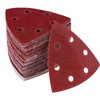 Multi Tool Triangle Sanding Pads, 60 pieces 90mm Detail Sander