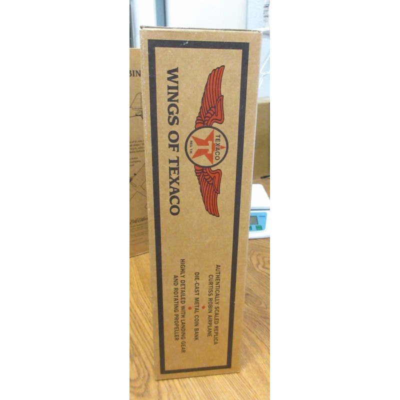 Ertl TEXACO AIRPLANE BANK 1929 CURTISS ROBIN AIRPLANE 6th in