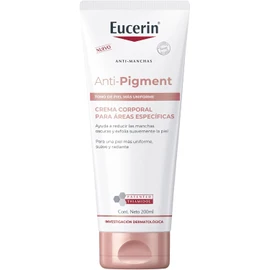 EUCERIN Anti-Pigment Crema Corporal para Áreas Específicas (200ml) Ayuda a reducir manchas oscuras para una piel más uniforme, suave y radiante