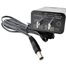 Genuine YLPS052000C1-US Power Supply Adapter 5V 2A Compatible with Yealink IP Phone SIP-T29G, T46S, T48S, T58A, T58-CAM, T54W, T57W, MP54, MP56, SIP-T38G, SIP-T32G, SIP-T5xx CP860 OH-1015A0502000U2-UL