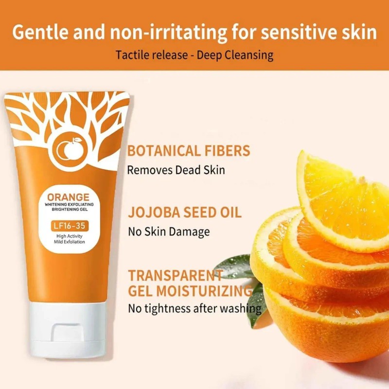Limpiador Exfoliante Natural Poros Perfectos Naranja