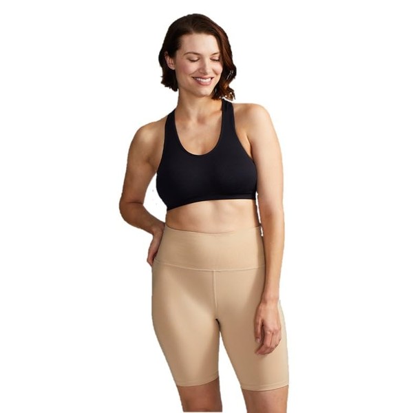 Tommie Copper Lower Back Support Compression Shorts For Women, High