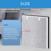 2 Pack Vital 100 True HEPA Replacement Filter Compatible with