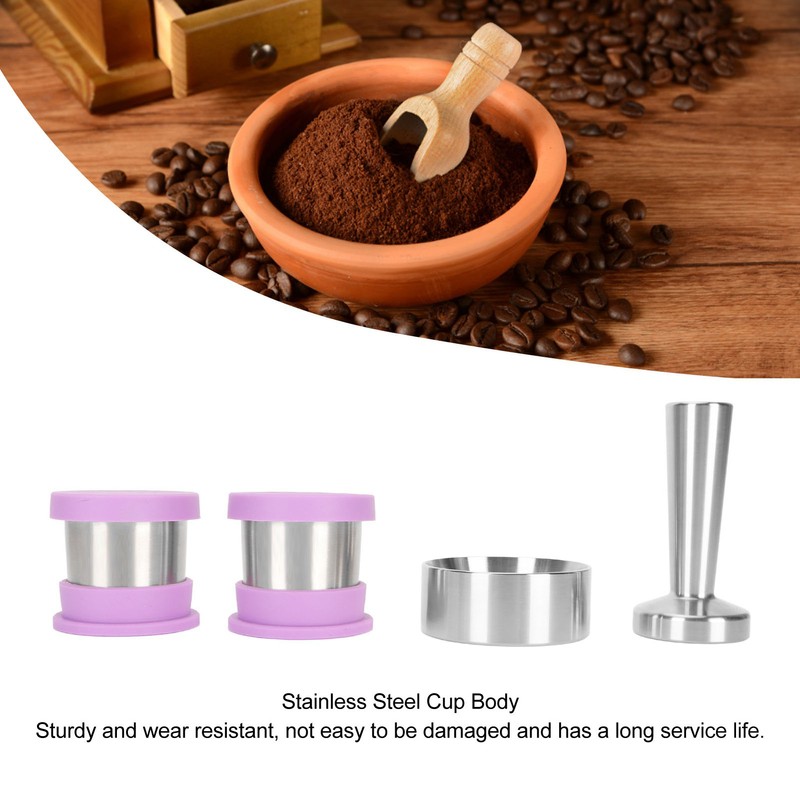 Refillable Coffee Capsule Stainless Steel Durable Reusable Coffee Pod for