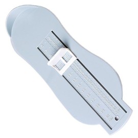 Foot Measure, Foot Type, For Children, Foot Scale, Length Measuring Instrument, Lightweight, Simple, Convenient, Adjustable, 2.4 - 7.9 inches (6 - 20 cm), Blue