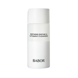 BABOR Limpiador en polvo de enzimas y vitamina C – Lavado facial activado por agua para aclarar y exfoliar | Esmalte diario suave para el aspecto de p