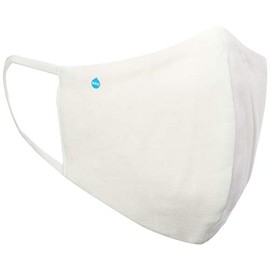 f DR.C Soft Gauze Mask +3 Soft Gauze Mask with Dustproof Filter, Normal White x Beige, Kids, White, Width 7.9 inches (200 mm) x Height 5.7 inches (145 mm), white