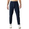 Lunturn Men's Stretch Athletic Pants Lightweight Workout Joggers with Zipper