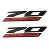 2pcs 70th Anniversary Side Emblem 3D Badges Replacement for 2020-2024