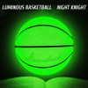 Glow in the Dark Basketball Size 7 Reflective Basketball with
