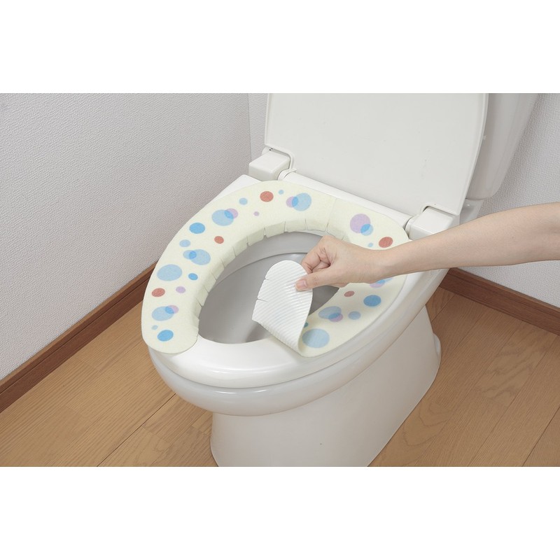 Sanko KI-08 Toilet Seat Cover Seat Cover Sheet Won't Slip