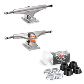 Independent Skateboard Trucks and Bushings Kit 149 Mids + Conical Hard 94a BLK