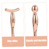 Healeved 2sets Metal Eye Massager Tool Beauty Spoon Face Toning