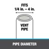 Oatey Closed to 5-3/4 in. Master Flash 8 in. x