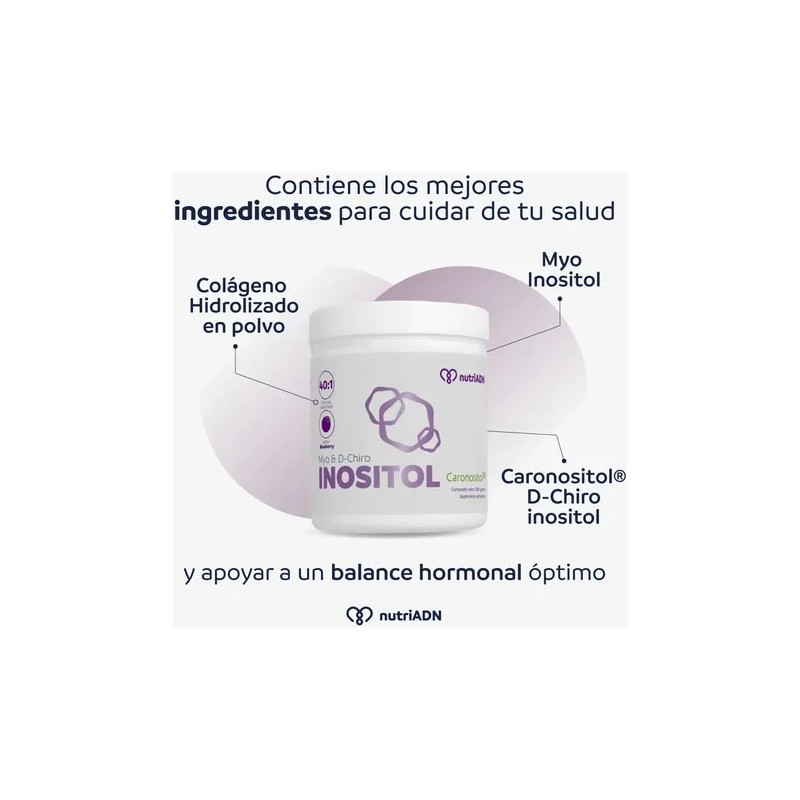 Myo D- Chiro Inositol Caronositol 401 Sabor Mora Azul