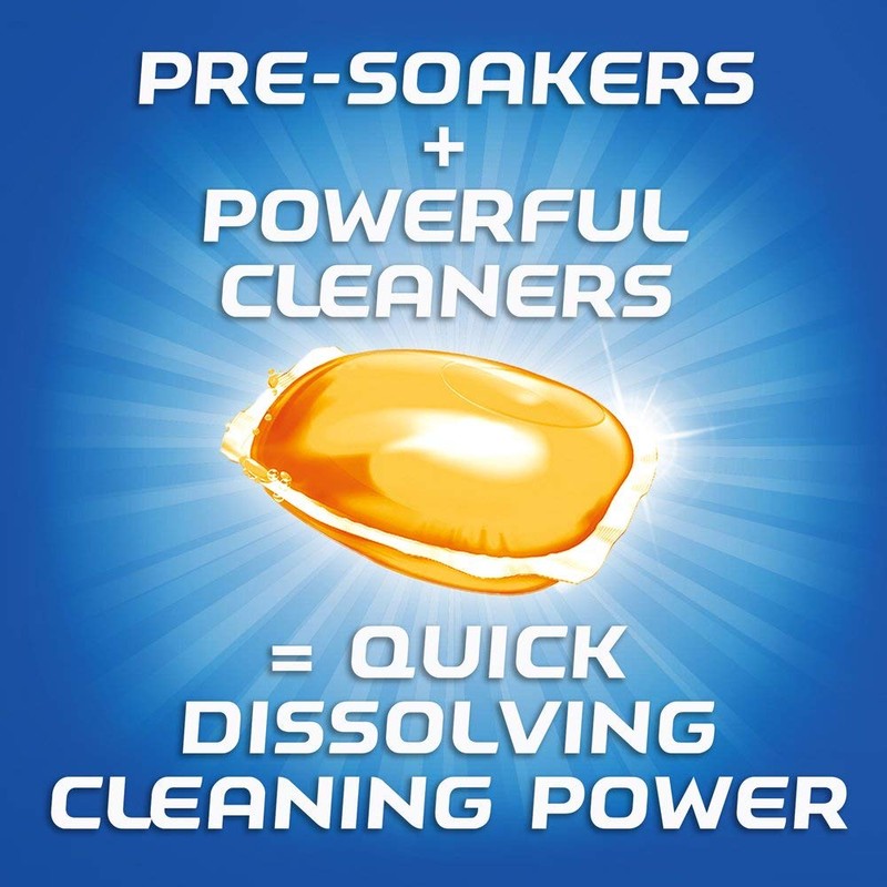 Finish All In 1 Gelpacs, Orange 54 Tabs, Dishwasher Detergent