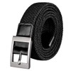 Drizzte Mens Plus Size Belts 59'' Casual Braided Elastic Stretch
