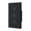 3 Gang Smart WiFi Light Switch Panel Touchable Wireless APP