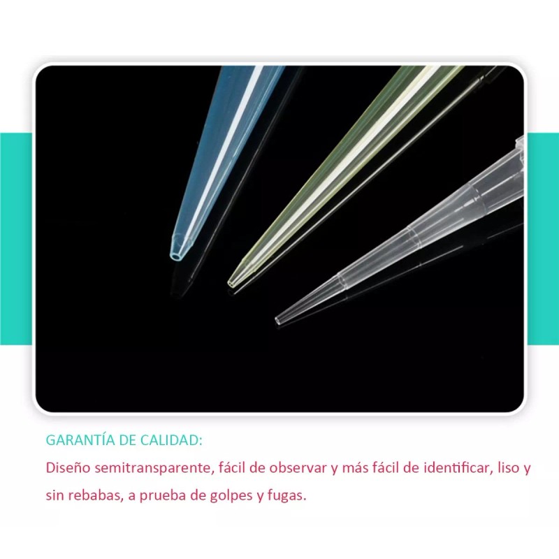 Axygen Puntas Amarillas De 10ul Para Micropipeta - 1000 Piezas