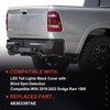 Lathsy LED Tail Light Black Cover with Blind Spot Compatible