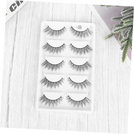 MERRYHAPY Natural Look Magnetic Eyelashes Long Cluster Lashes Fake Eyelashes Soft and Comfortable Perfect for Party Wedding