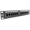 DYNAMODE DYNA-PPAN-12-10 LMS DATA 12 Port Cat5E Patch Panel for