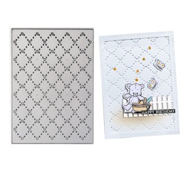 Arbuya Plantilla acolchada para manualidades de Navidad, cumpleaños, bodas, álbumes de recortes, manualidades, tarjetas de papel