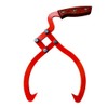 Wood Handle 2 Claw Skidding Tongs Non-Slip Grip, Log Lifting,
