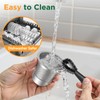 AANQQ Reusable K Cups for Keurig: Upgraded Dual-Layer Mesh Stainless