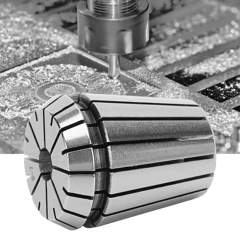 ER32 Spring Collet, 8 mm Diameter 0.008 mm Cylindrical Holder