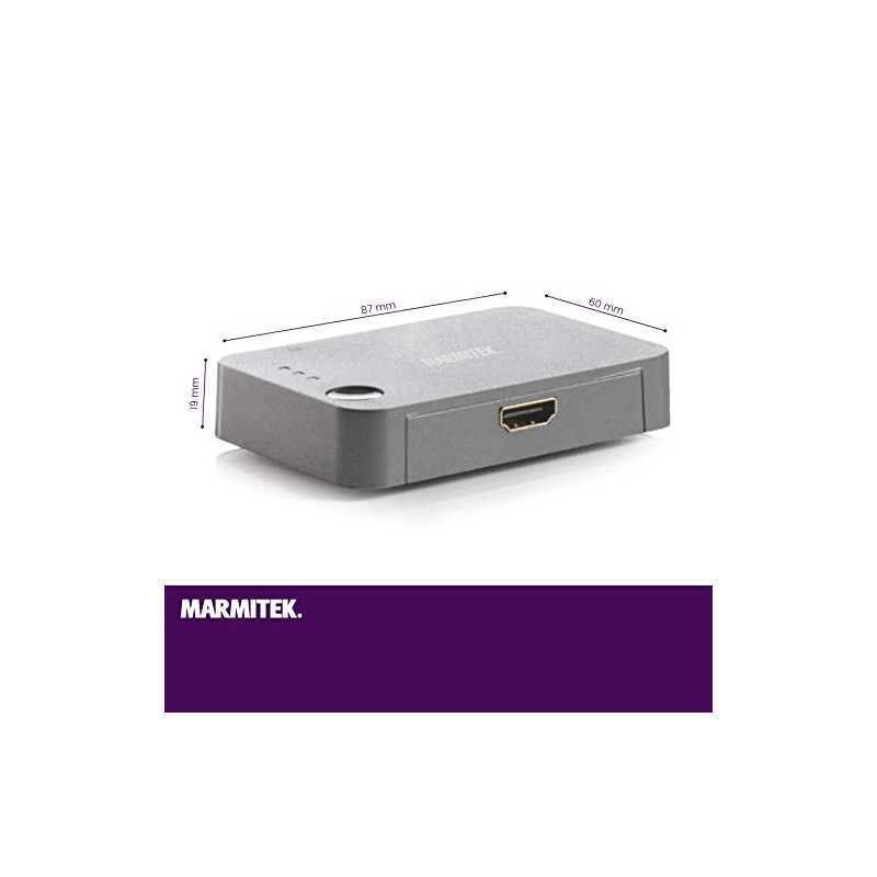 Marmitek Connect 310 UHD HDMI Switch - HDMI Switch -