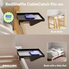 BedShelfie Bedside Shelf, Bunk Bed & Top Bunk, College Dorm