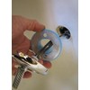 BlueVue 3-5/8" Overflow Gasket Kit with Trip Lever Overflow Cover,