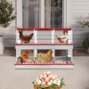 Chicken Nesting Boxes, 6 Hole Nesting Box for Chickens with