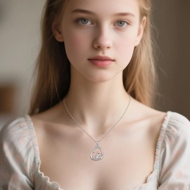 JERWLI Capybara Birthday Gifts 925 Sterling Silver Capybara Neckalce Jewelry Gifts for Women Lover