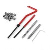 25Pcs Thread Repair Kit, M4 Thread Repair Insert Kit, with
