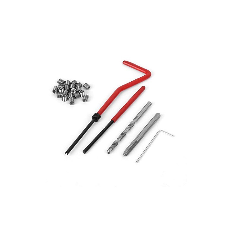 25Pcs Thread Repair Kit, M4 Thread Repair Insert Kit, with