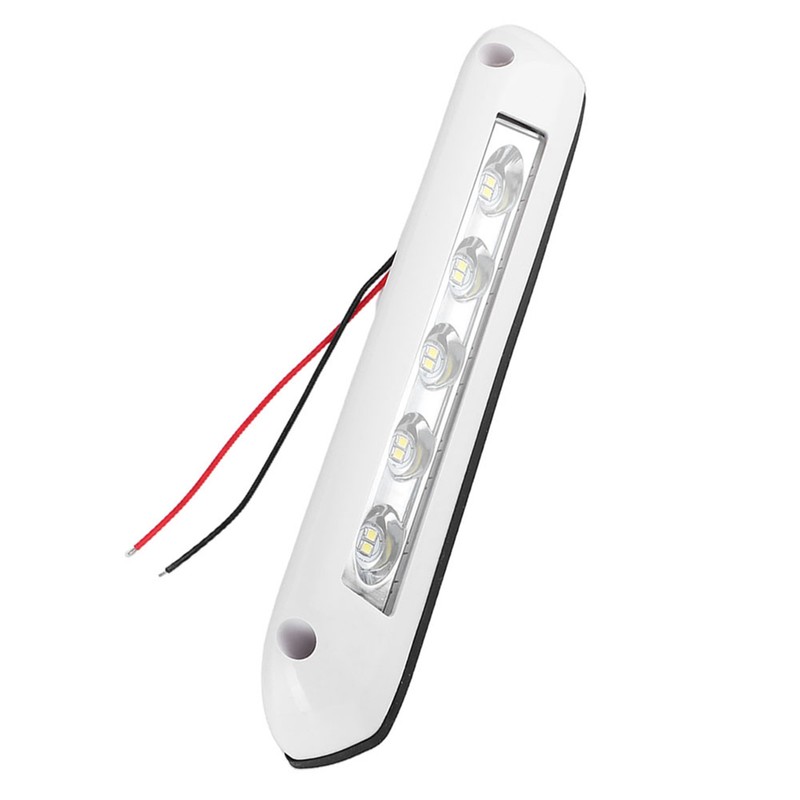 12V/24V RV LED Light Universal 8W Waterproof Awning Porch Lamp