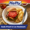 Hefty Deluxe Extra Strong & Deep Foam Plates, Round, White,